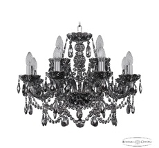 Хрустальная люстра Bohemia Ivele 1411/8+4/195 Ni M731_BI