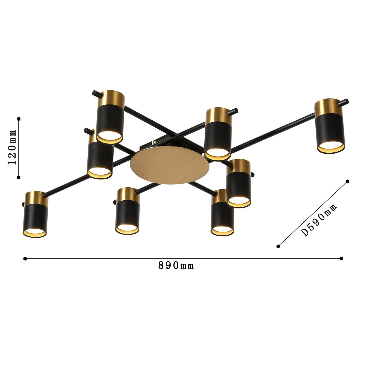 Потолочная люстра Favourite Topper 2825-8P
