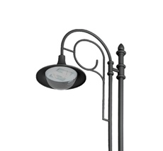 Наземный светильник светодиодный OXOR-AMPIL-LUZ-580х480-100W Day4000 (BK, 120 deg, 230V) IP65 ( Arlight 052450_ARL