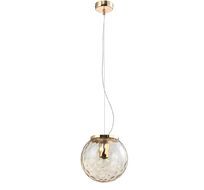 Подвесной светильник Crystallux MAYO MAYO SP1 D200 GOLD/AMBER_CR