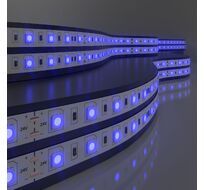 Лента светодиодная 24V 14,4W 60Led 5050 IP65 синий, 5м a052976_ES