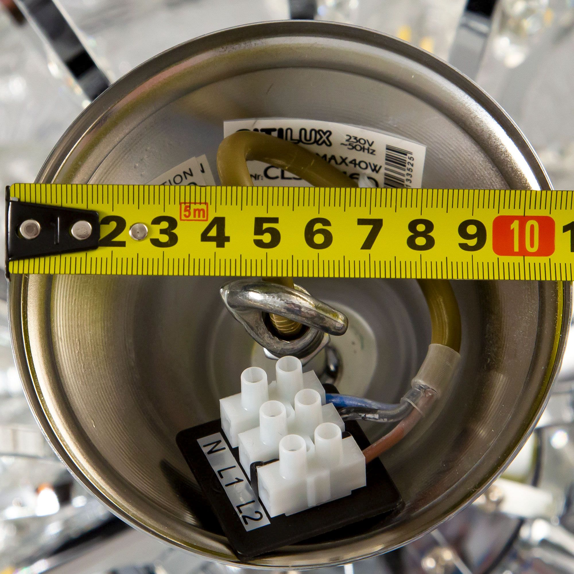 Потолочная люстра CitiLux Селена Хром CL302160