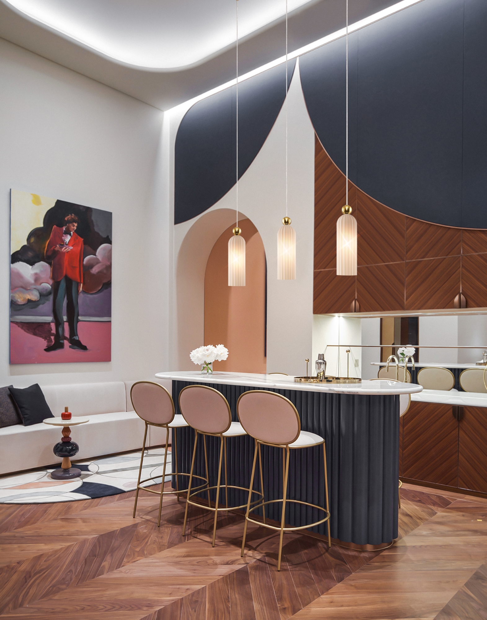 Подвесной светильник Maytoni Antic MOD302PL-01W_MY