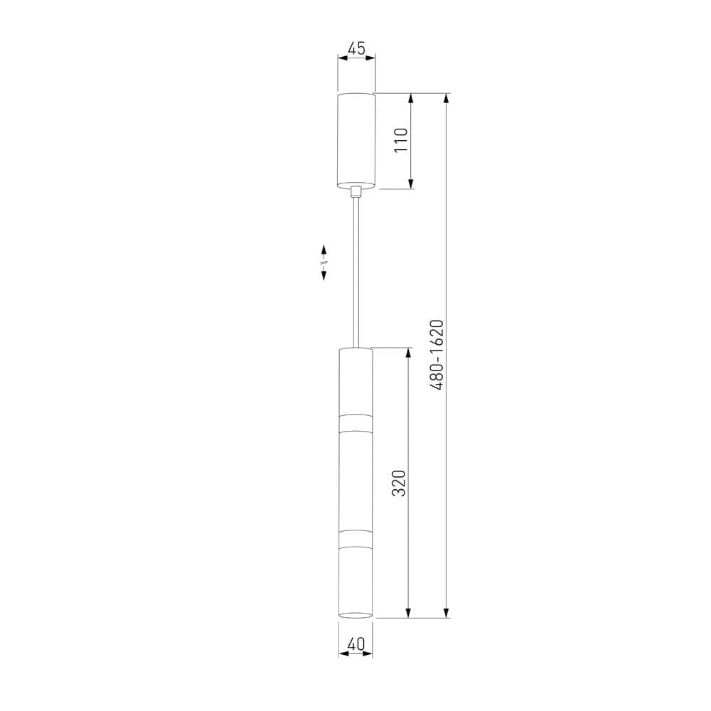 Подвесной светильник Eurosvet светодиодный Axel a054207_EU