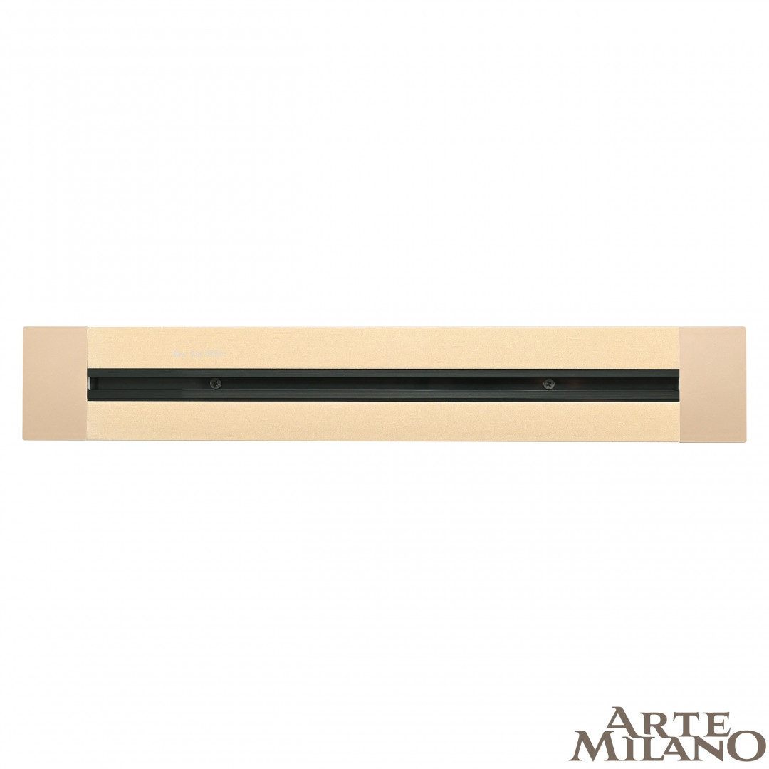 Шинопровод встраиваемый Arte Milano track-sockets 382305TB/50 Gold