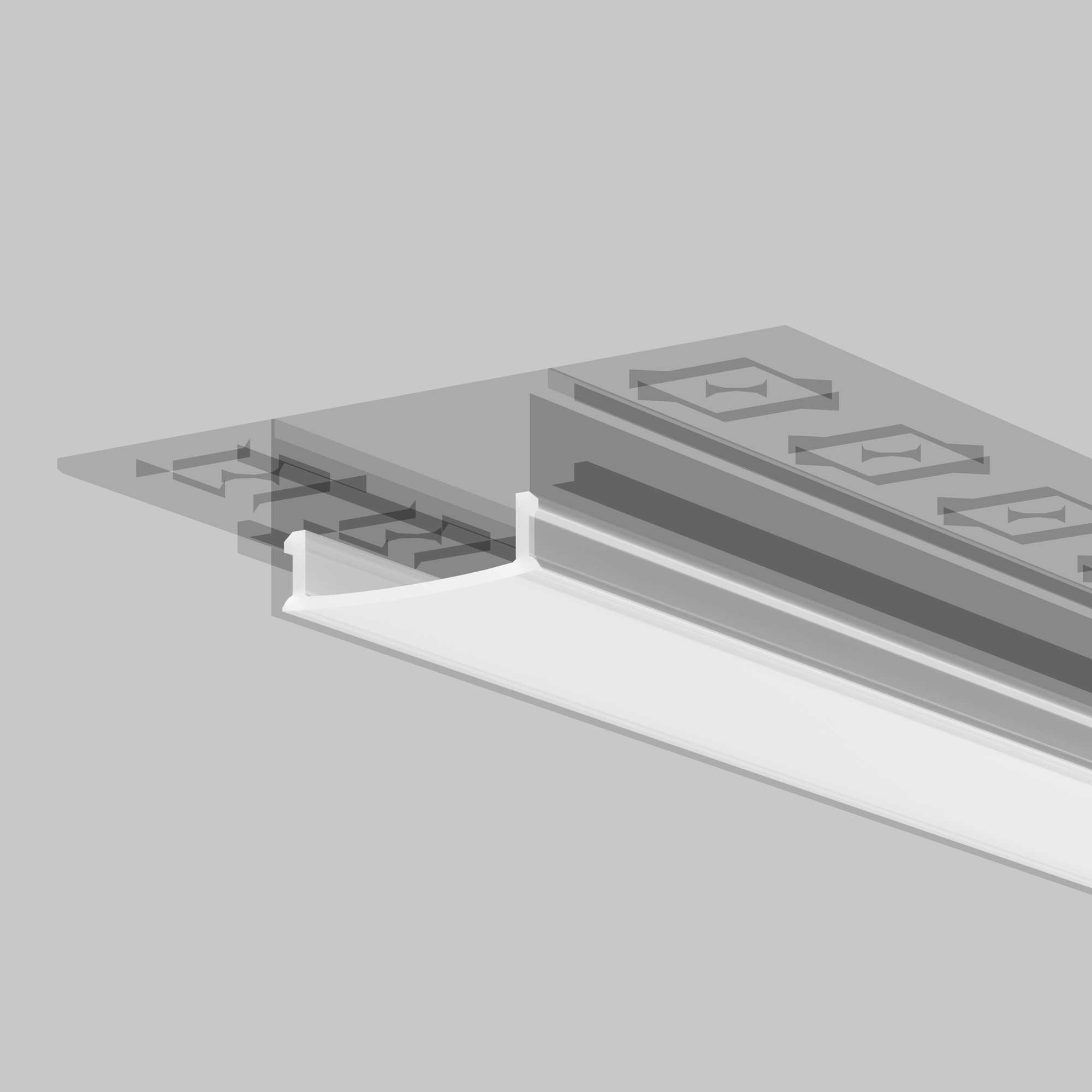 Рассеиватель для профиля 61?14 (Белый, 10 м), ALM-6114-O-DF-10M 642015 Maytoni 642015_MY