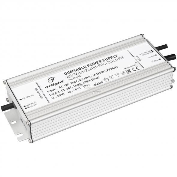 

Блок питания ARPV-UH24400-PFC-DALI-PH (24V, 16.7A, 400W) 025655, 025655