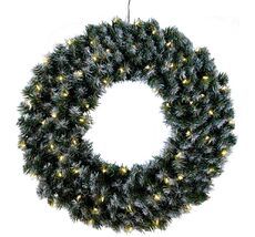 Светодиодный рождественский венок ALASKA 410927