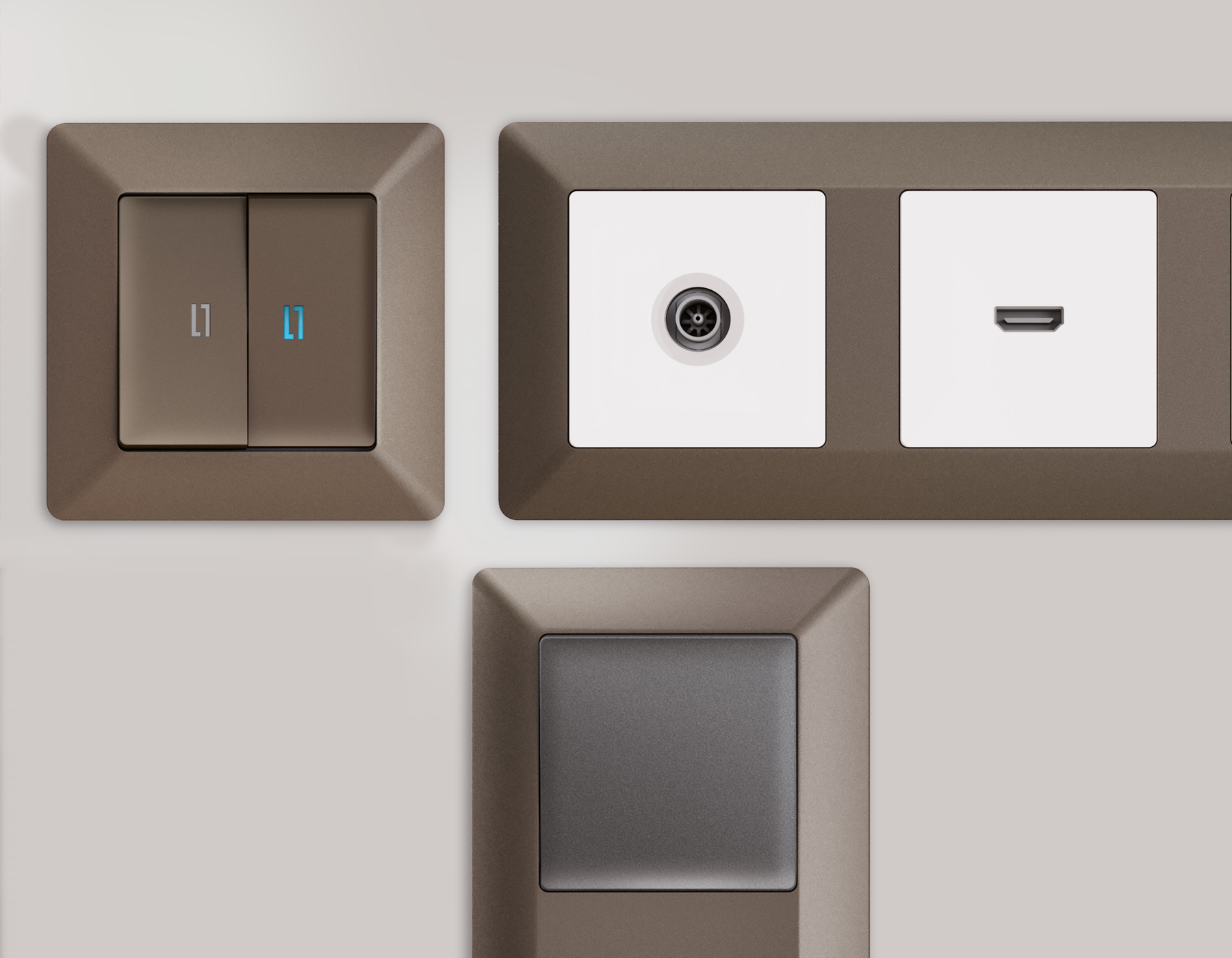 Рамка Ambrella Volt ALFA Line AF110631_AMB