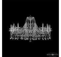 Хрустальная люстра Bohemia Ivele Crystal 1413/16/400 Ni_BI