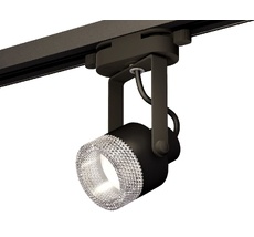 Комплект трекового однофазного светильника Ambrella light с композитным хрусталем Track System XT6602060_AMB