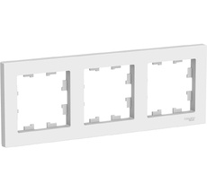 Рамка на 3 поста (белый) Systeme Electric ATN000103
