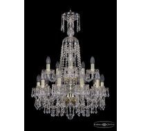 Хрустальная люстра Bohemia Ivele 1403/10+5/195/XL-84/2d G_BI