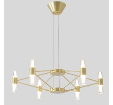 Подвесная люстра Crystal Lux DOROTEA DOROTEA SP6 GOLD_CR