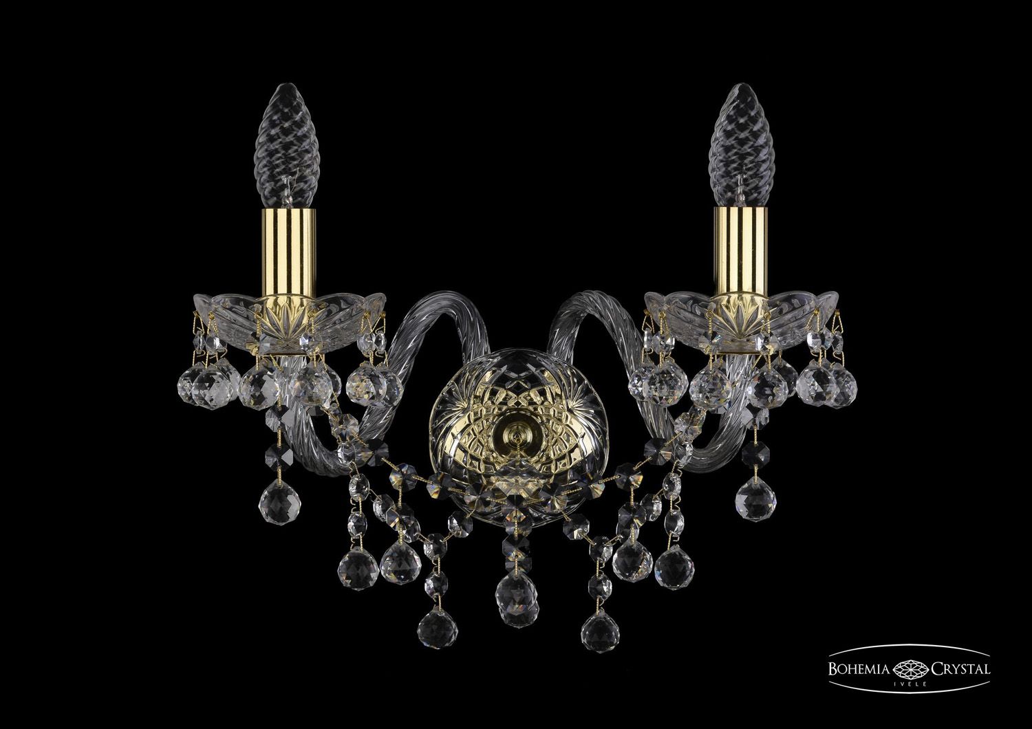 Бра Bohemia Ivele 1409B/2/160 G_BI