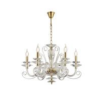 Подвесная люстра Newport ANNABELLE 8576/C gold polished_NP