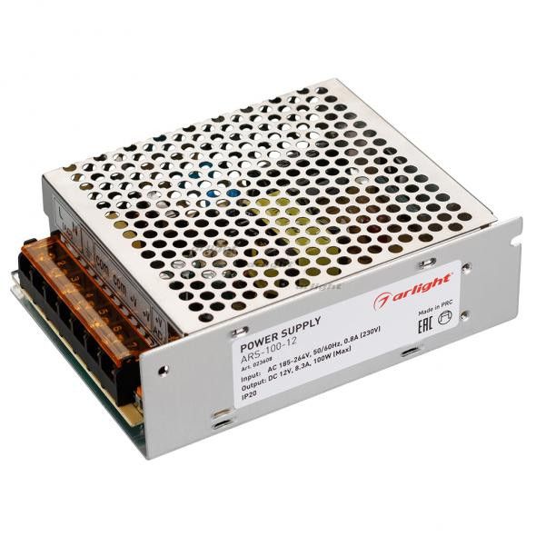 Блок питания ARS-100-12 (12V, 8.3A, 100W) 023608_ARL