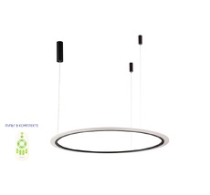 Подвесной светильник Crystallux MANZANA SP40W LED D1000 BLACK_CR