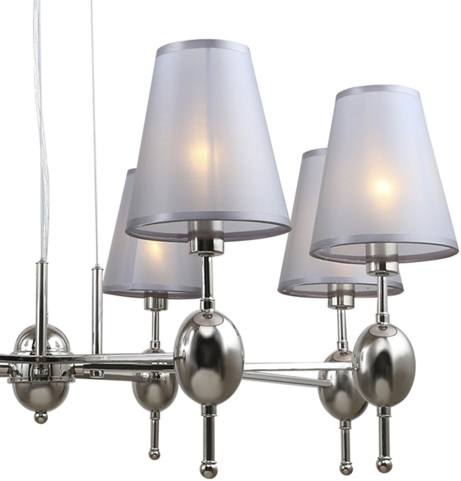 Люстра подвесная E14*40W Nickel Escada 2106/8S_ESC