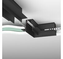 Коннектор угловой для встраиваемого шинопровода под ГКЛ 9,5мм Elektrostandard Slim Magnetic a067508_ES