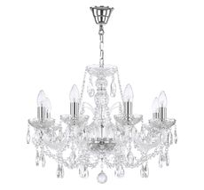 Хрустальная люстра Bohemia Ivele Crystal 105/8/195 Ni_BI