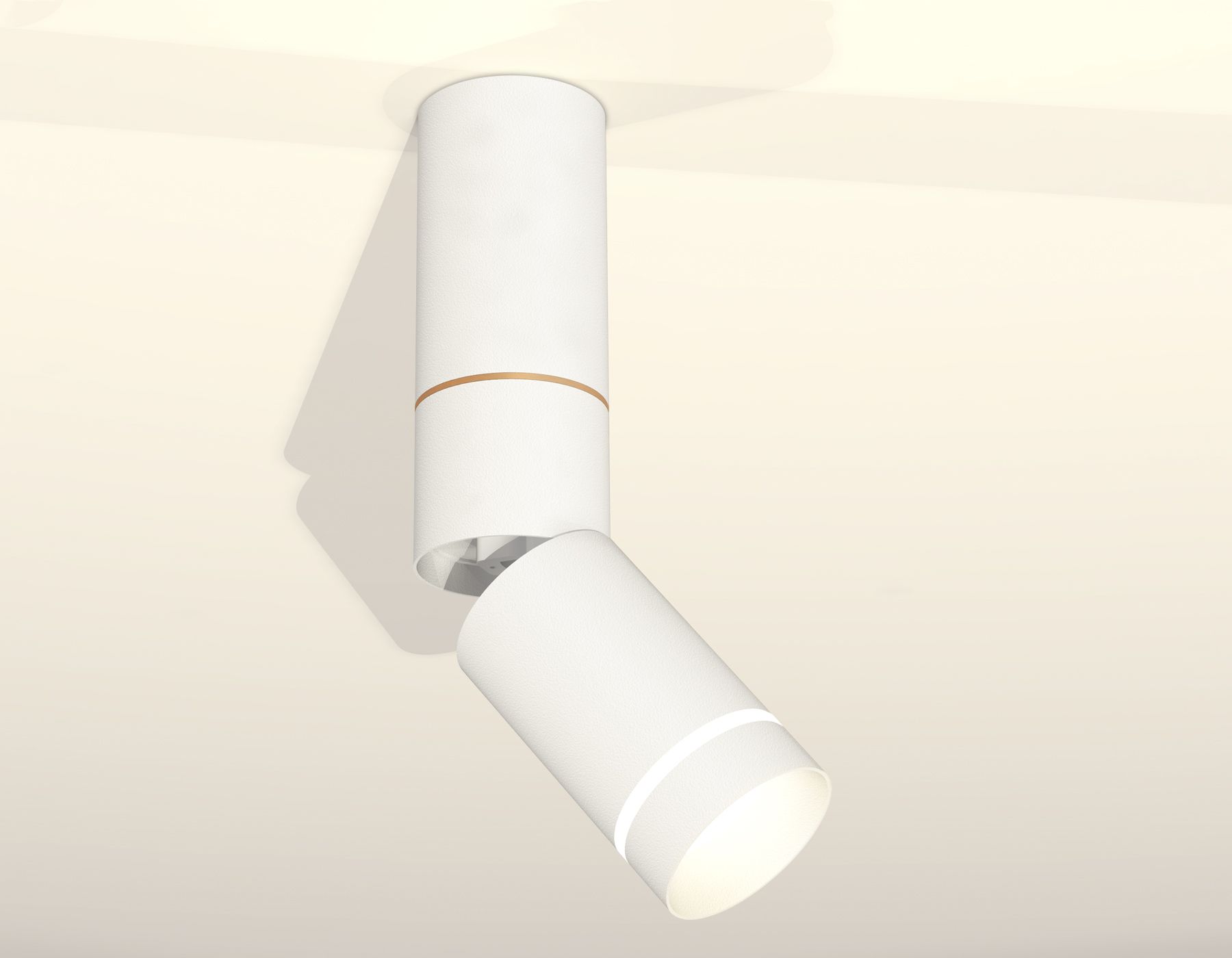 Комплект накладного поворотного светильника Ambrella light с акрилом TECHNO SPOT XM6312135_AMB