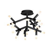 Потолочная люстра ILedex Savage FS-017-X25 BK_IX