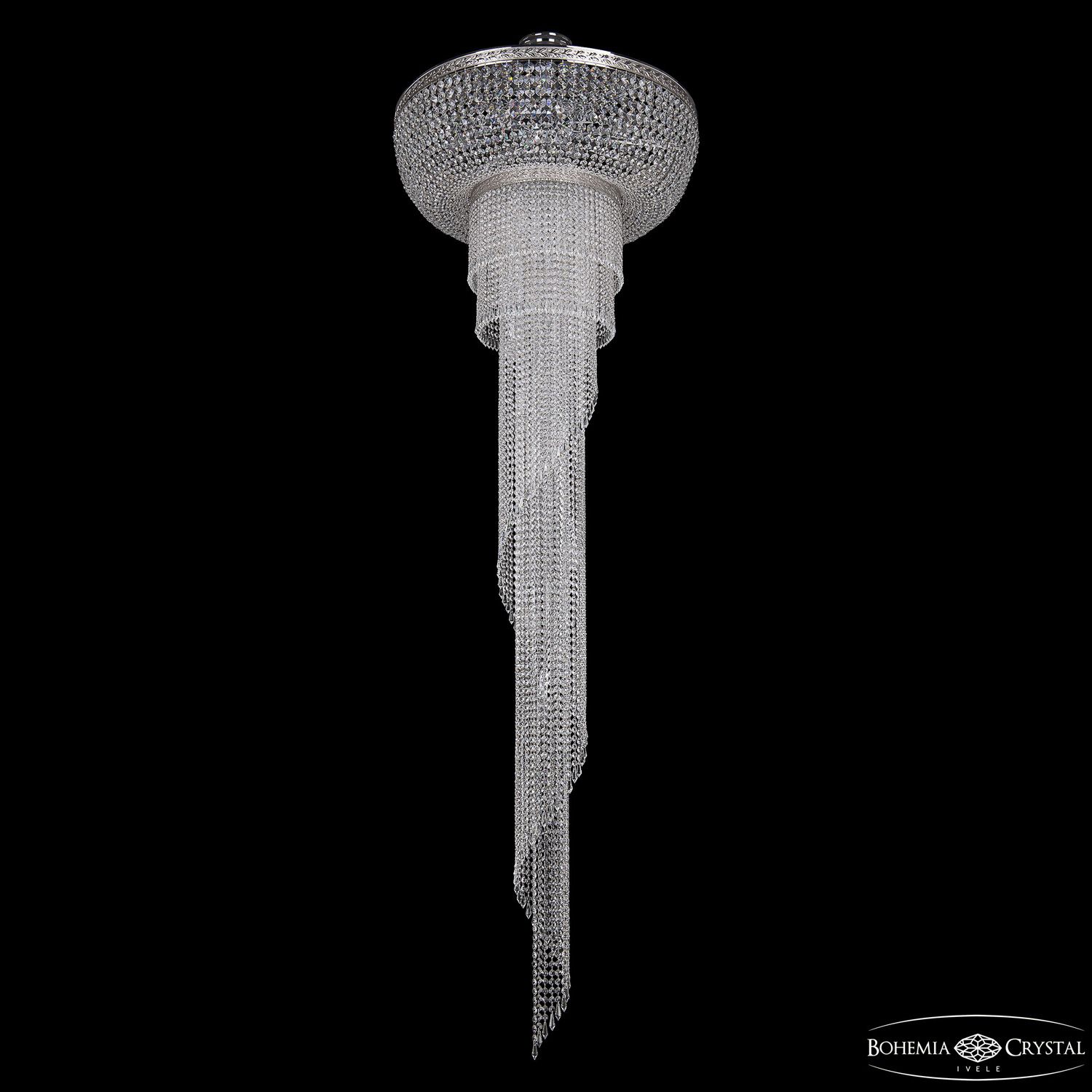 Хрустальная люстра Bohemia Ivele Crystal 8321 83211/80IV-250 Ni_BI