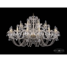 Хрустальная люстра Bohemia Ivele 1402/16+8/400 G_BI
