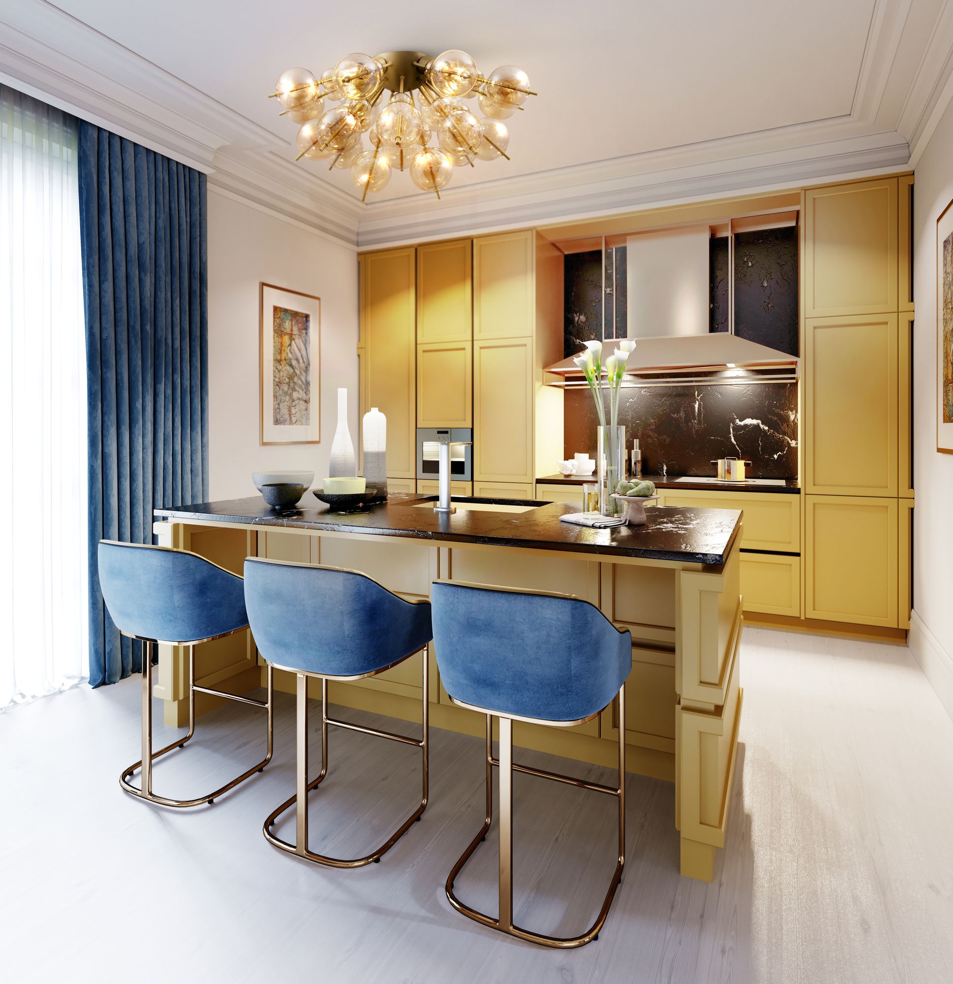 Потолочный светильник Maytoni Bolla MOD133CL-04BS_MY