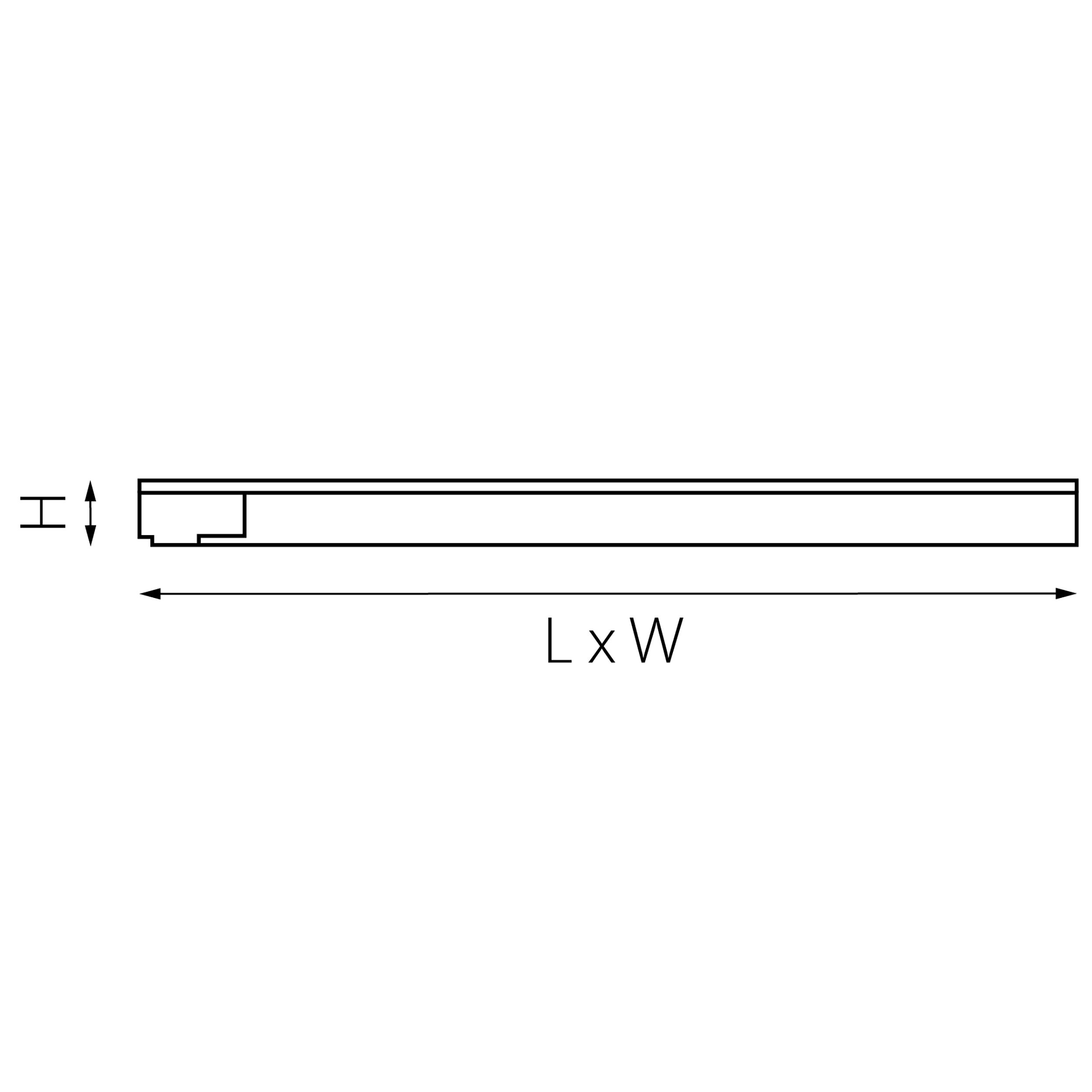Трековый светильник однофазный LINEA Lightstar 256937_LS