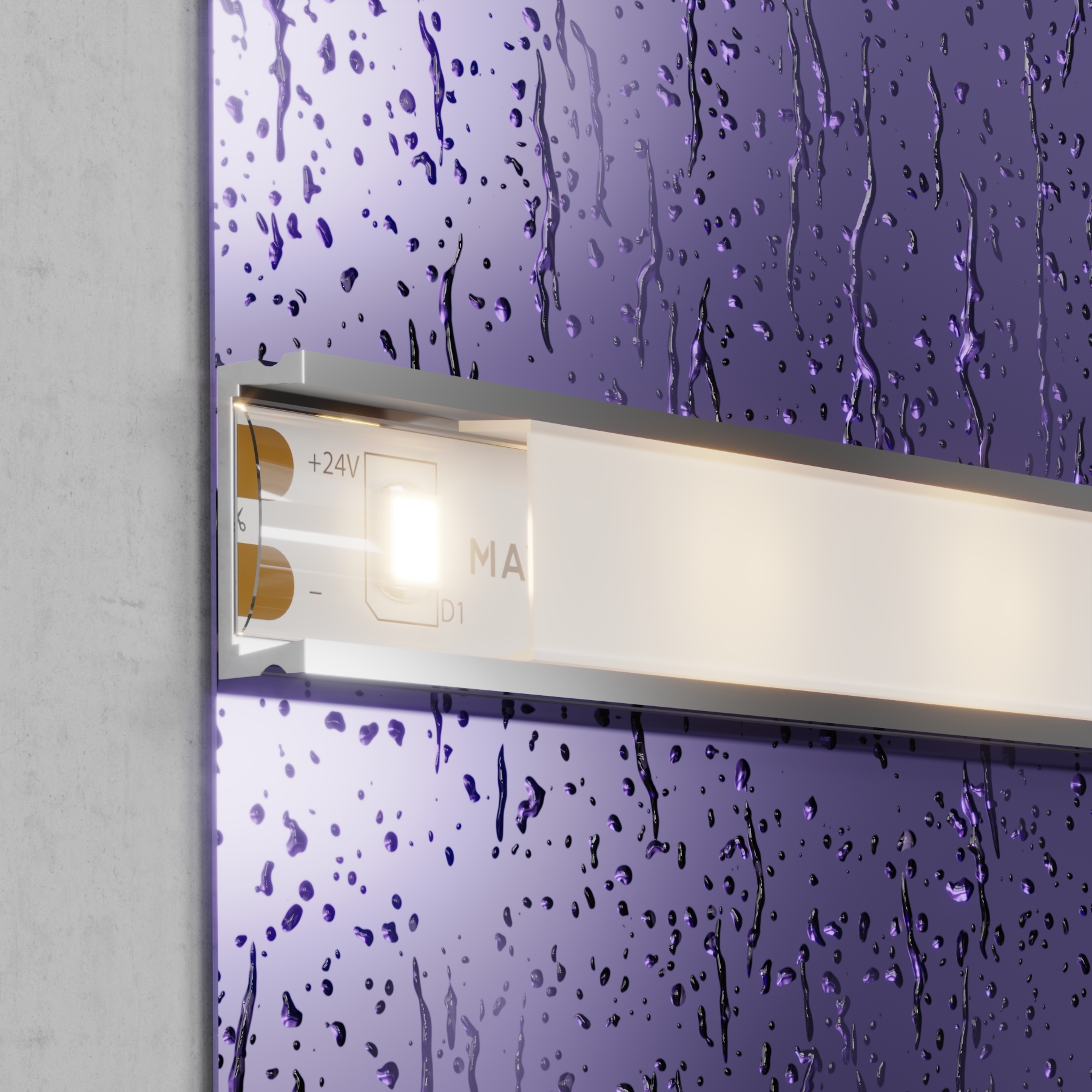 Светодиодная лента 24В Maytoni LSM 7,2w 3000K 700lm 20016_MY