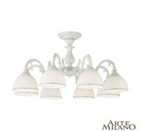 Потолочная люстра Arte Milano 346410/8 WT+SL