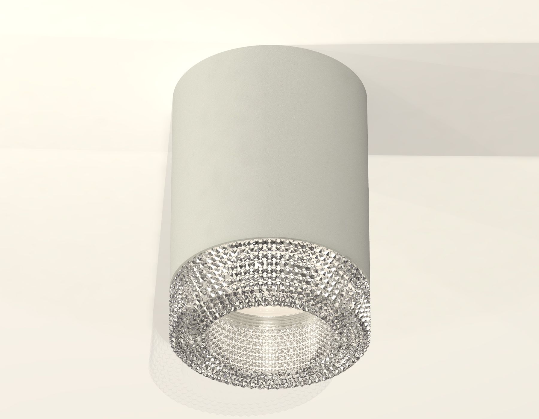 Комплект накладного светильника Ambrella light с композитным хрусталем Techno XS7423001_AMB