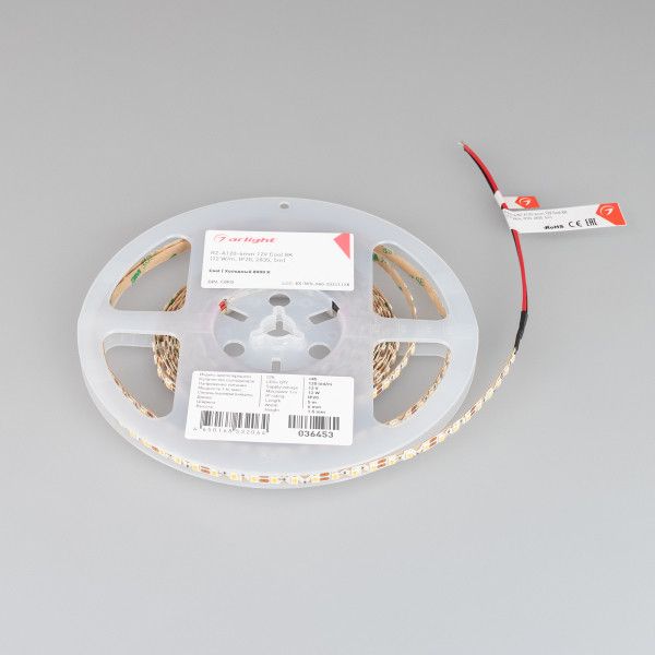 Лента Arlight RZ-A120-6mm 2835 12V 600LED 12 Вт/м 036453_ARL