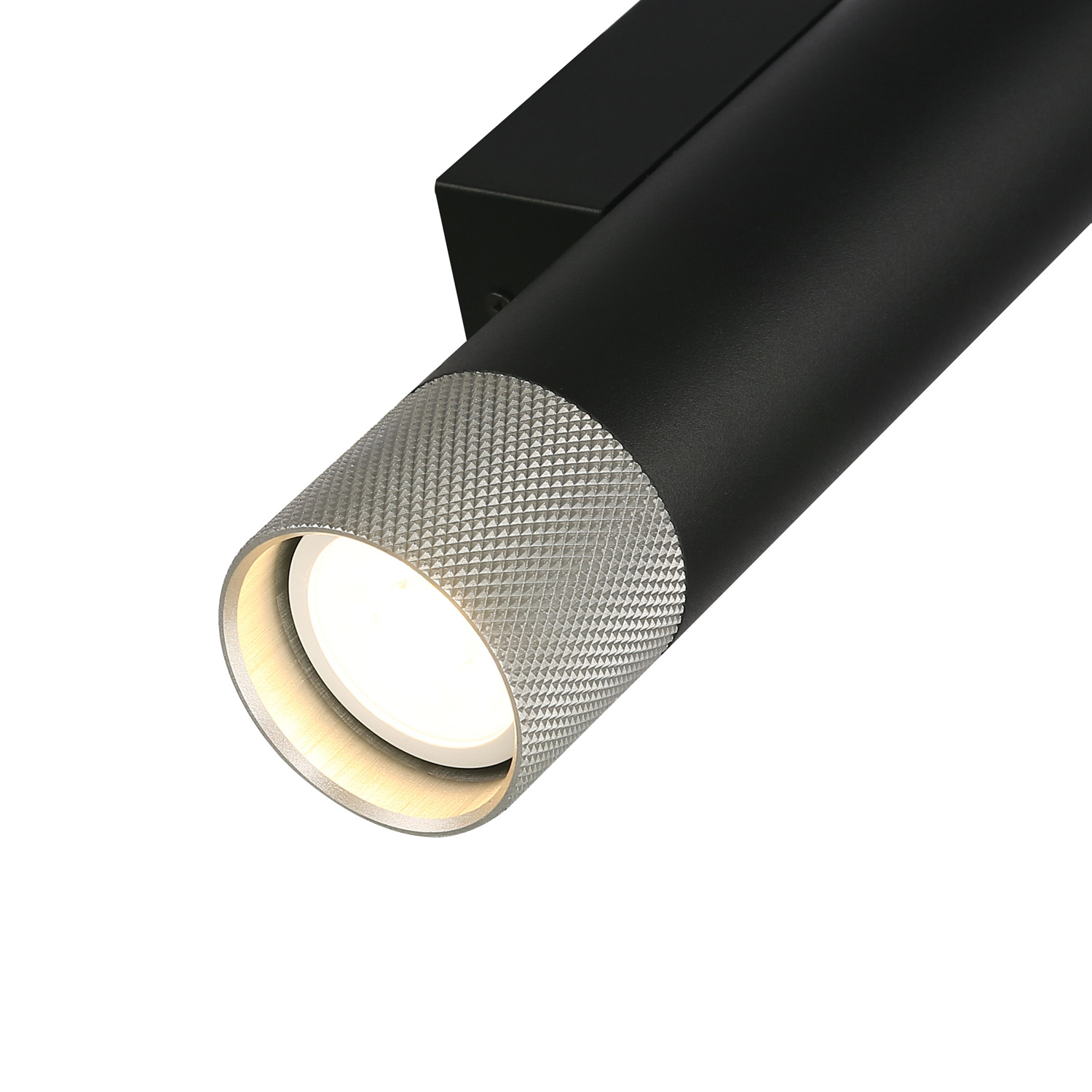 Настенный светильник iLedex Delta 2365-2 BK+SL_IX