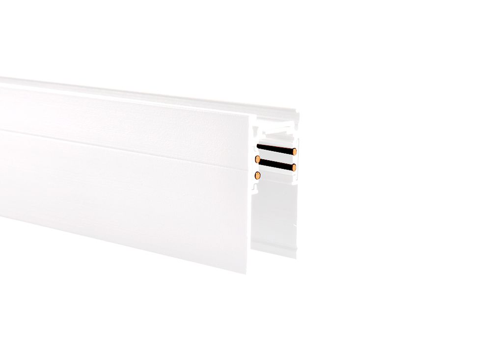 Шинопровод магнитный накладной Crystallux SPACE CLT 0.113 01 L3000 WH_CR