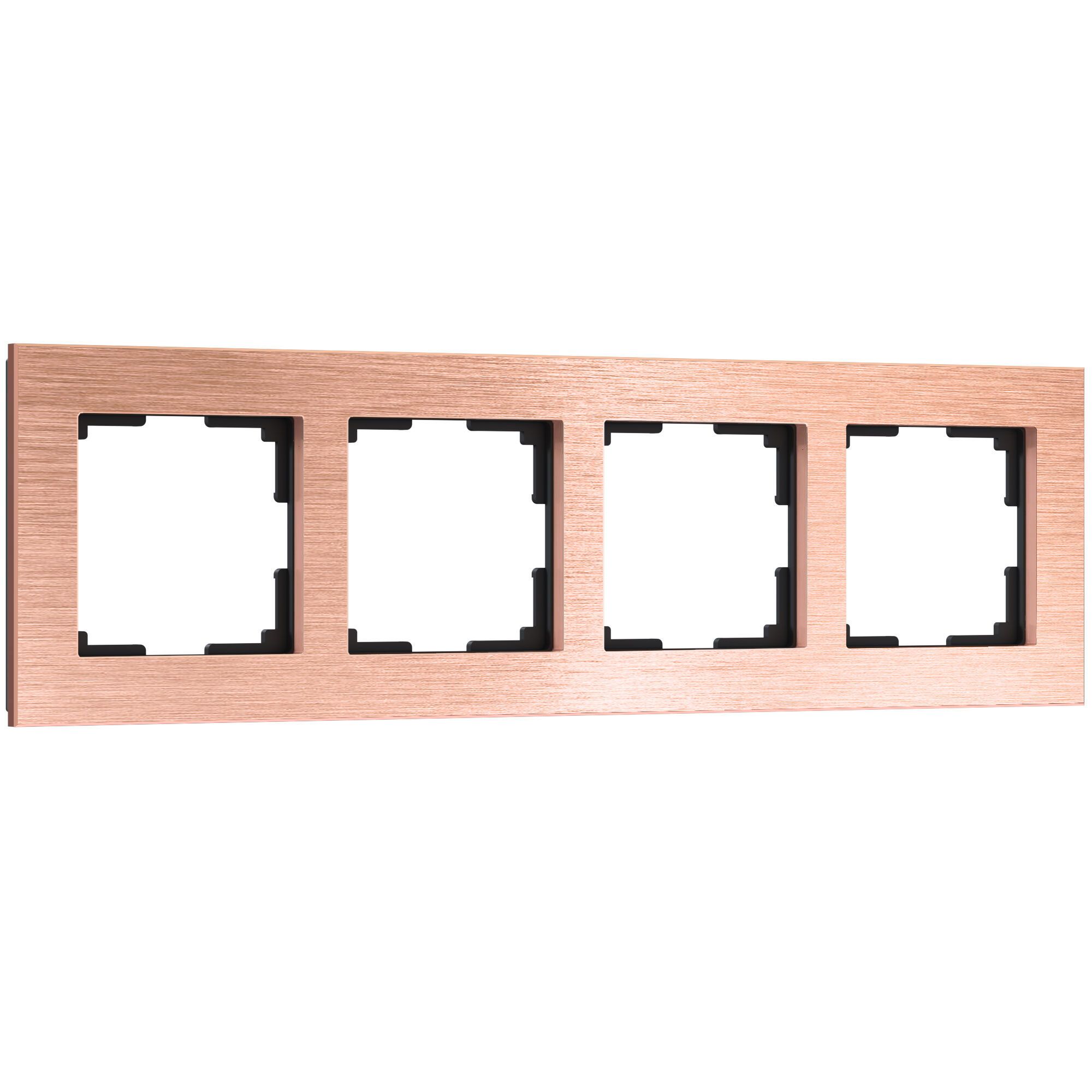 

Рамка из металла на 4 поста Аluminium Werkel a058765, Бронзовый, a058765