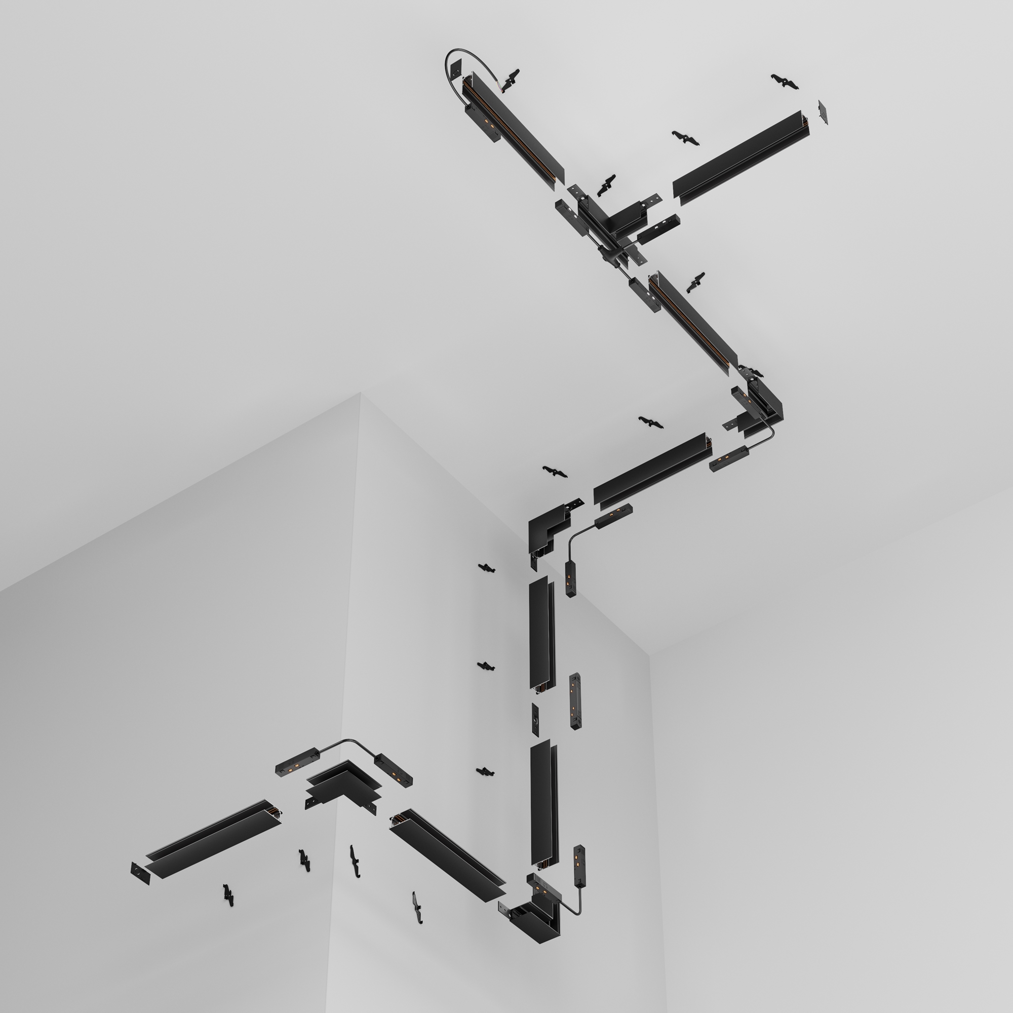 Шинопровод встраиваемый Maytoni Busbar trunkings Exility TRX034-422.12B_MY