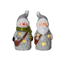 Светодиодный Светильник-статуэтка новогодний на батарейках Eglo FRIENDS 411206