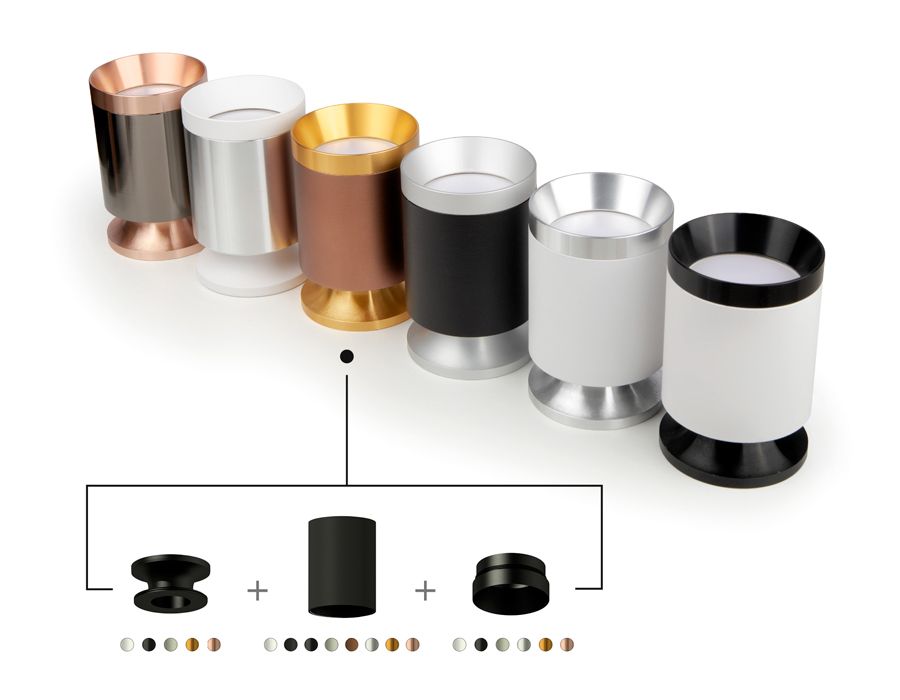 Насадка передняя для корпуса светильника DIY SPOT N6104_AMB