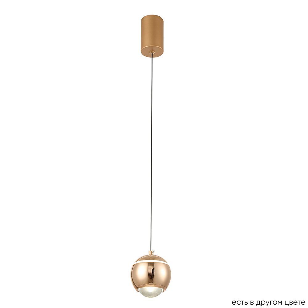 Подвесной светильник Crystal Lux CARO CARO SP LED GOLD_CR