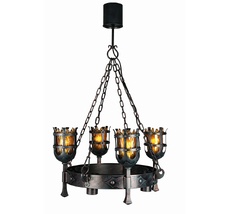 Подвесная люстра под старину Aployt APL.500.03.08