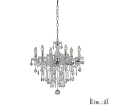 Хрустальная люстра Ideallux FLORIAN SP6 CROMO_IL