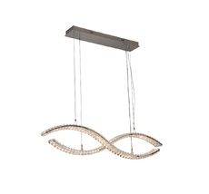 Подвесная люстра Newport CRYSTAL 8242N/110 chrome_NP