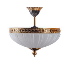 Потолочная люстра на штанге Ambiente 7539/35 PL PB_BZ