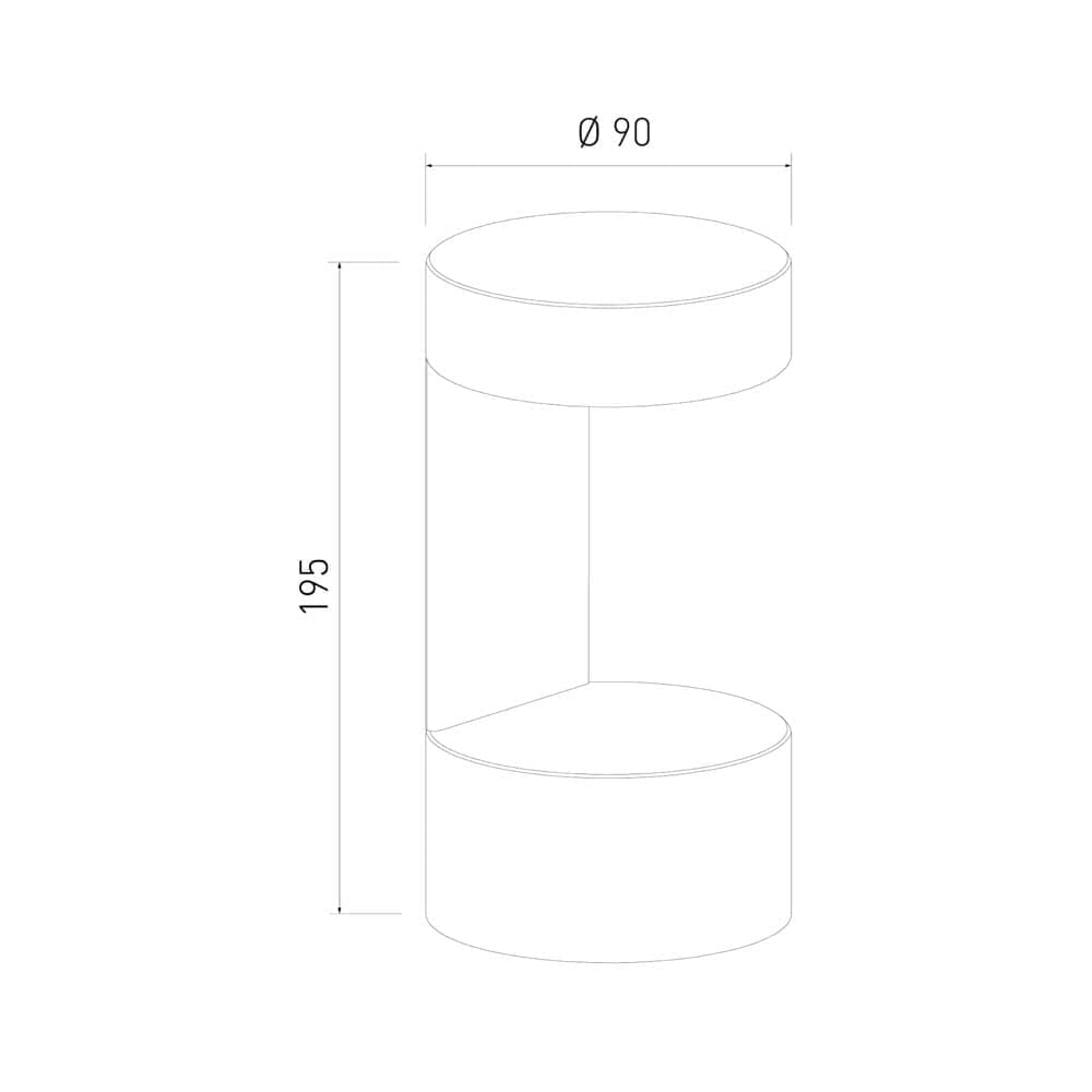 Уличный настенный светодиодный светильник Nimbus IP54 a053450_ES