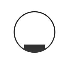 Настенный светильник Maytoni Rim MOD058WL-L35BK_MY