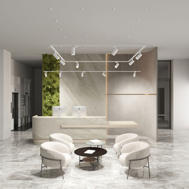 Светильник на шине Denkirs SOLID KOPER DK6456-WH