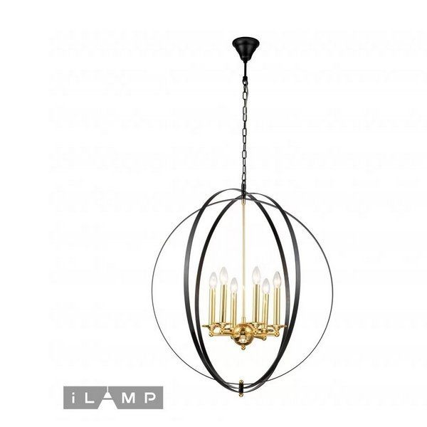 

Подвесная люстра ILamp Element 9977-800 GL+BK, 9977-800 GL+BK